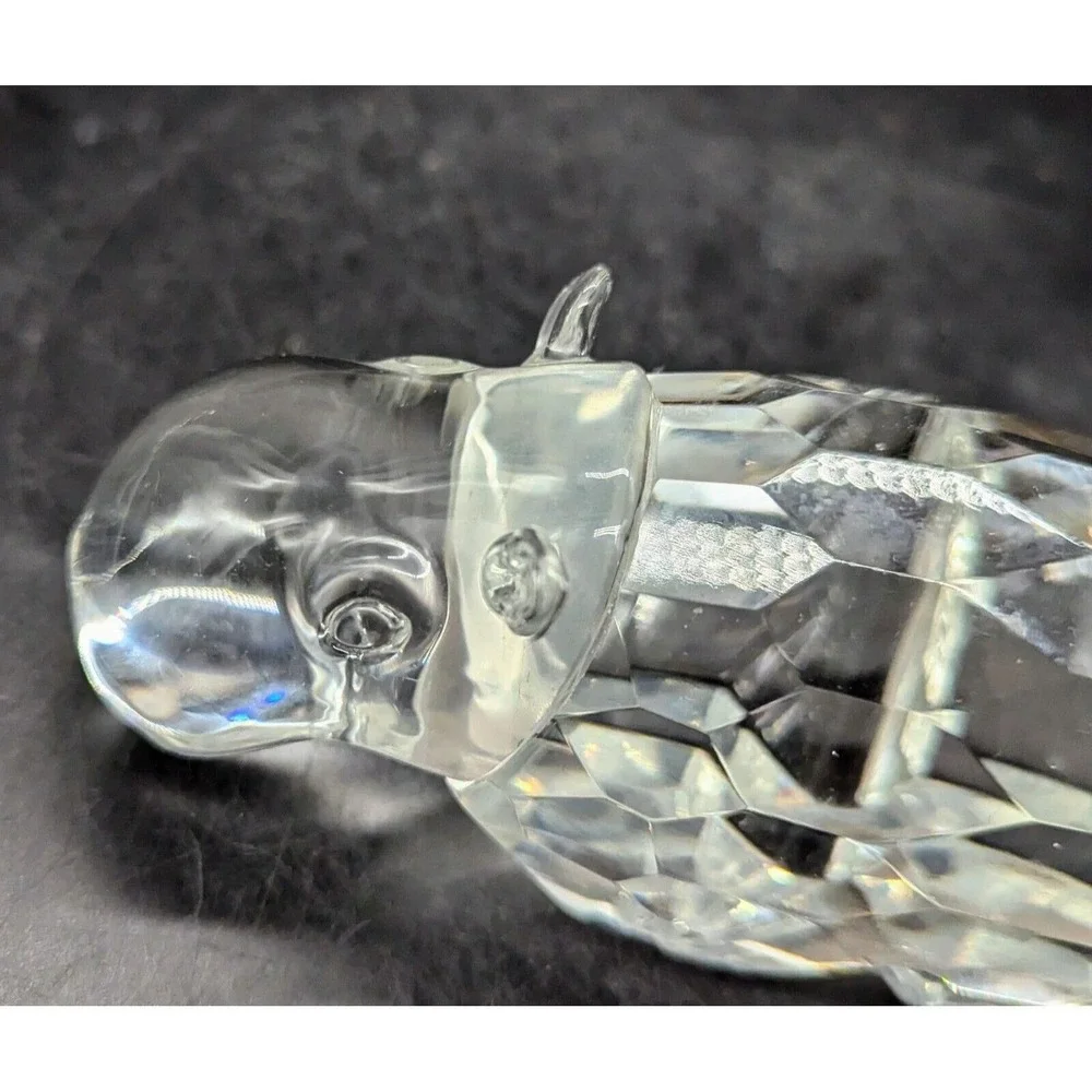 Vintage Shannon Crystal‎ Designs Of Ireland Hippopotamus Hippo Figurine 5.5